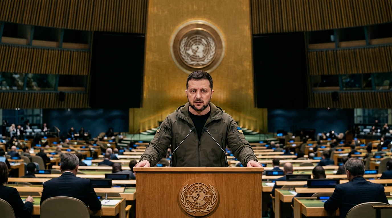 Zelenskyy Addresses UNGA, Vows to Make Winter Painful for Russia Amid Escalating Attacks