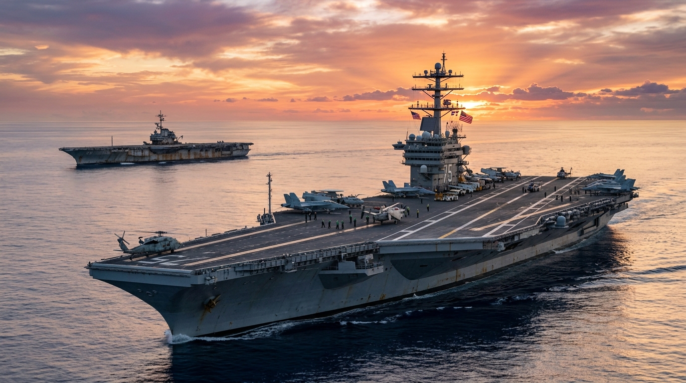 New US carrier group heads to Middle East amid concerns over USS Abraham Lincoln