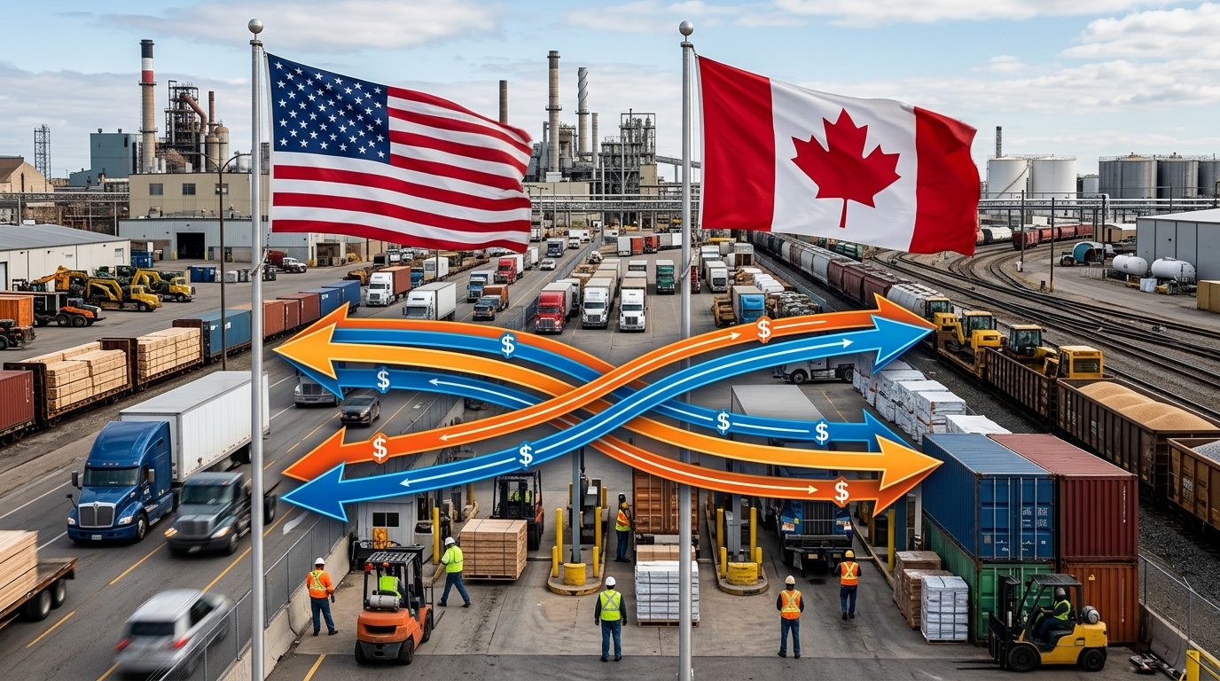 US-Canada trade war escalates as Canada imposes retaliatory tariffs on American goods