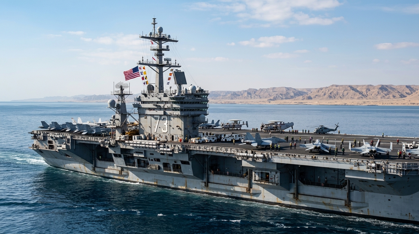 US deploys carriers to Middle East amid rising tensions and Houthi threats