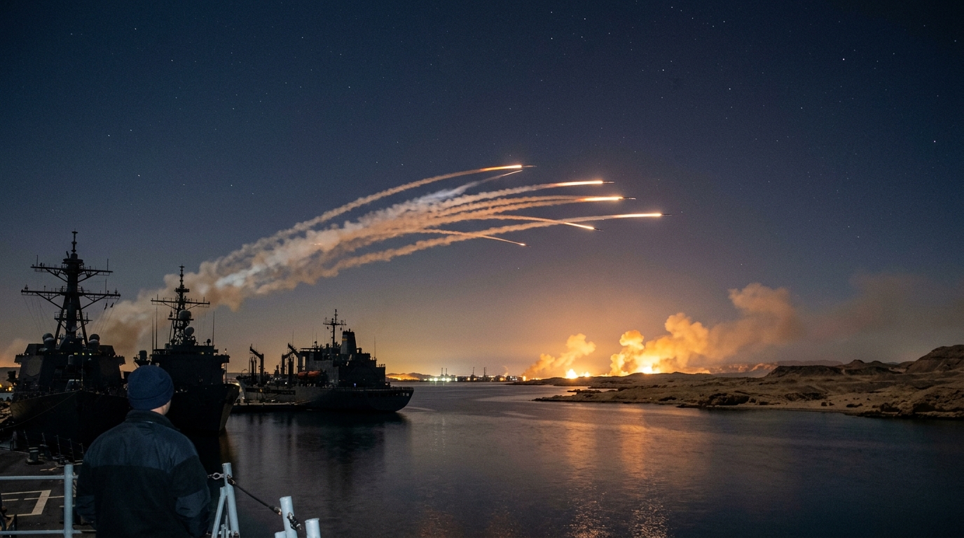 US and Iran trade missile barrages as hopes dim for quick resolution