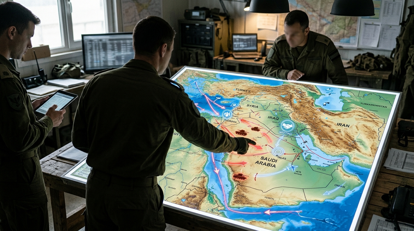 US has plans for major Iran strikes if Trump chooses; Iran hosts regional powers