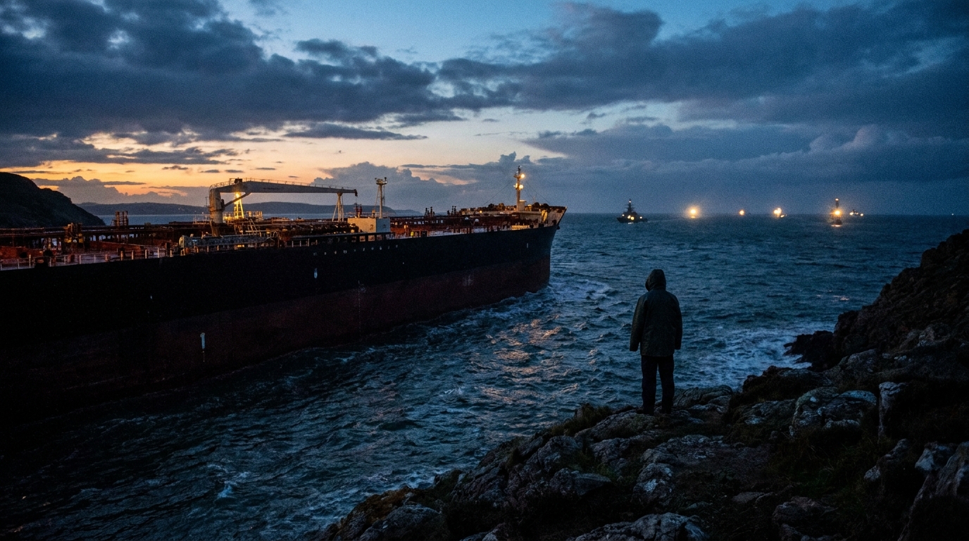 US strikes Iran-bound tanker amid escalating tensions; Strait of Hormuz remains choked.