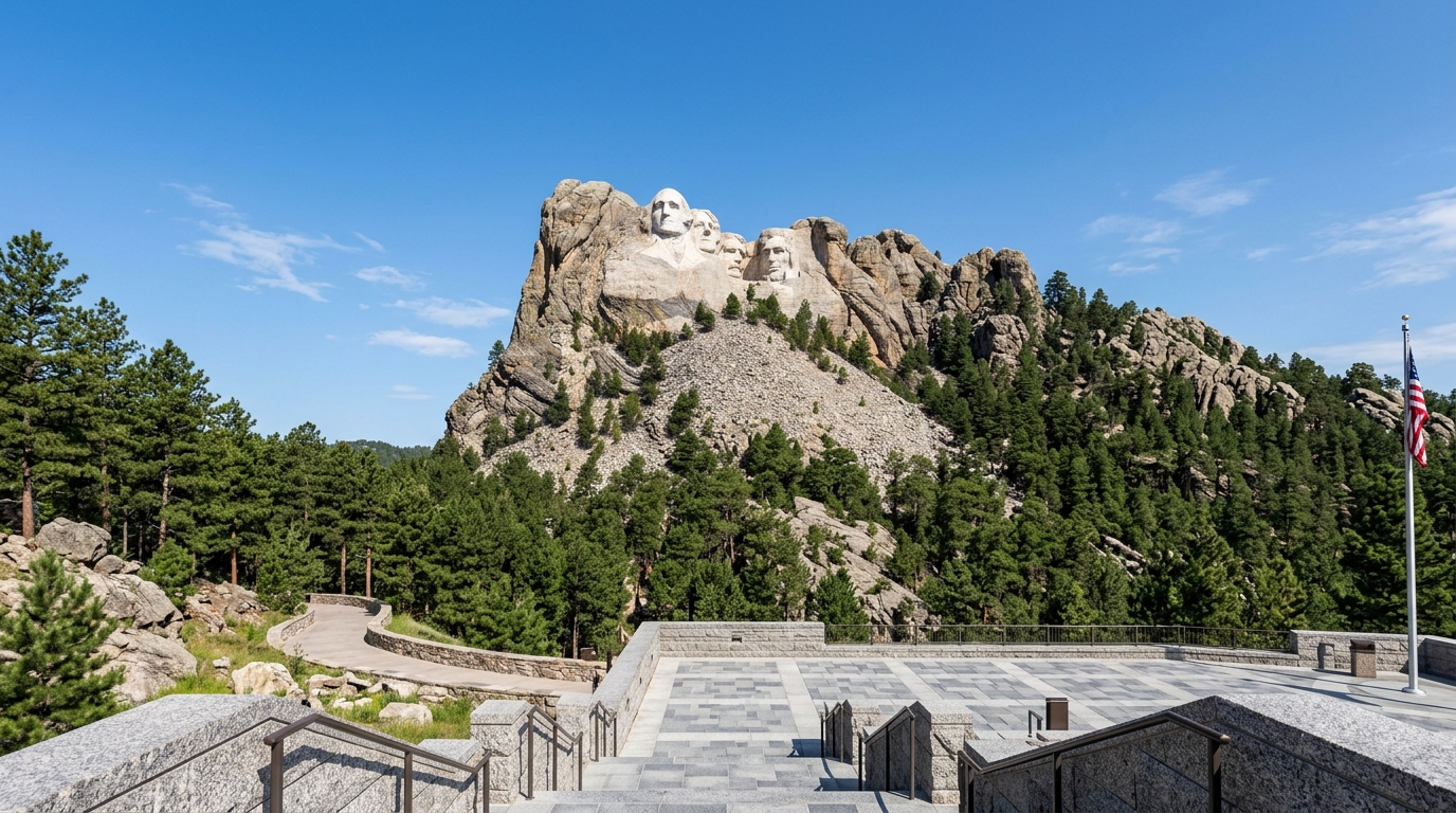 Trump active on campaign trail, discussing likeness on Rushmore and posting new image