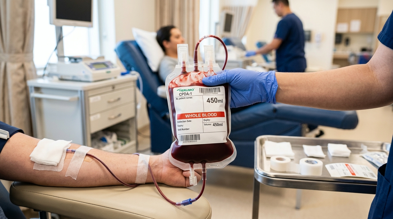 Red Cross declares crisis over US blood supply shortage for second time in history