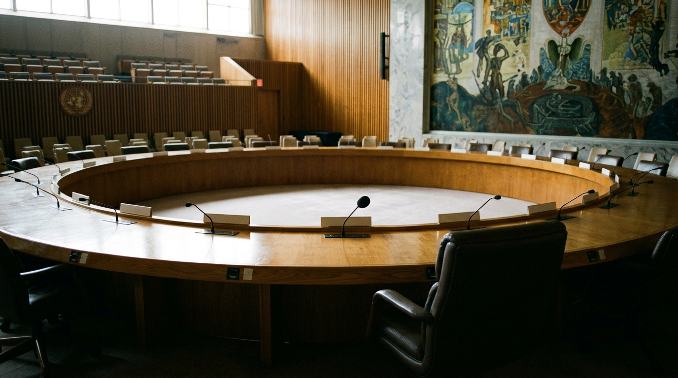 US Diplomats Walk Out of UN Security Council Meeting During French Remarks