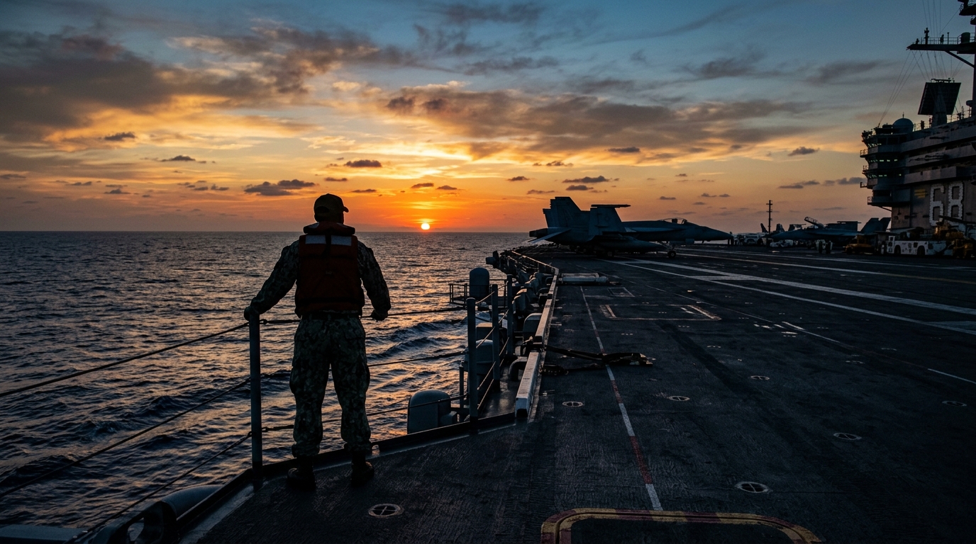 US Admiral addresses mental health concerns aboard USS Abraham Lincoln