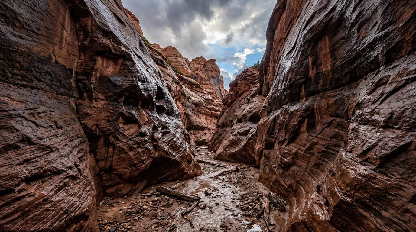 5 family members found dead after flash flood in a scenic Utah canyon, authorities say