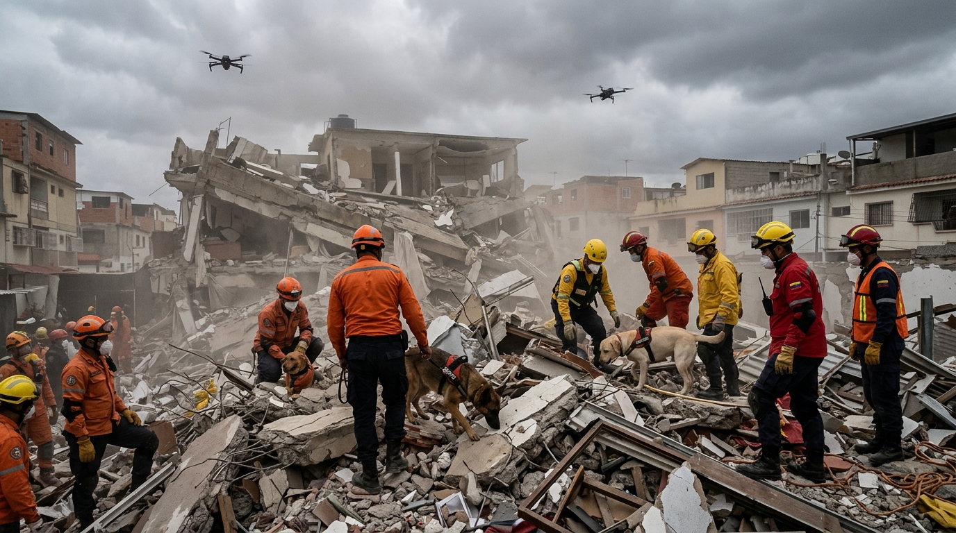 Thousands missing after Venezuela earthquakes; US deportees vanish amidst humanitarian crisis