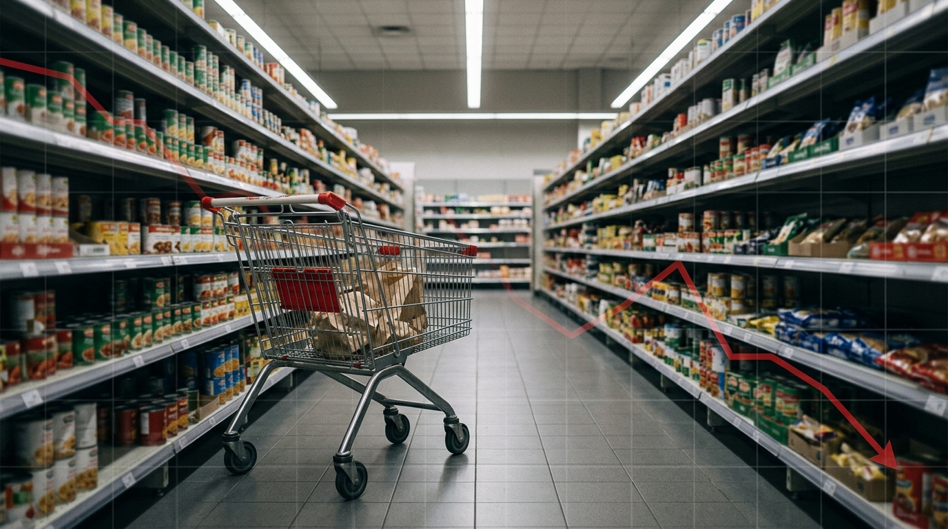Walmart reports slowest sales growth in six years, signaling retreat in US consumer spending