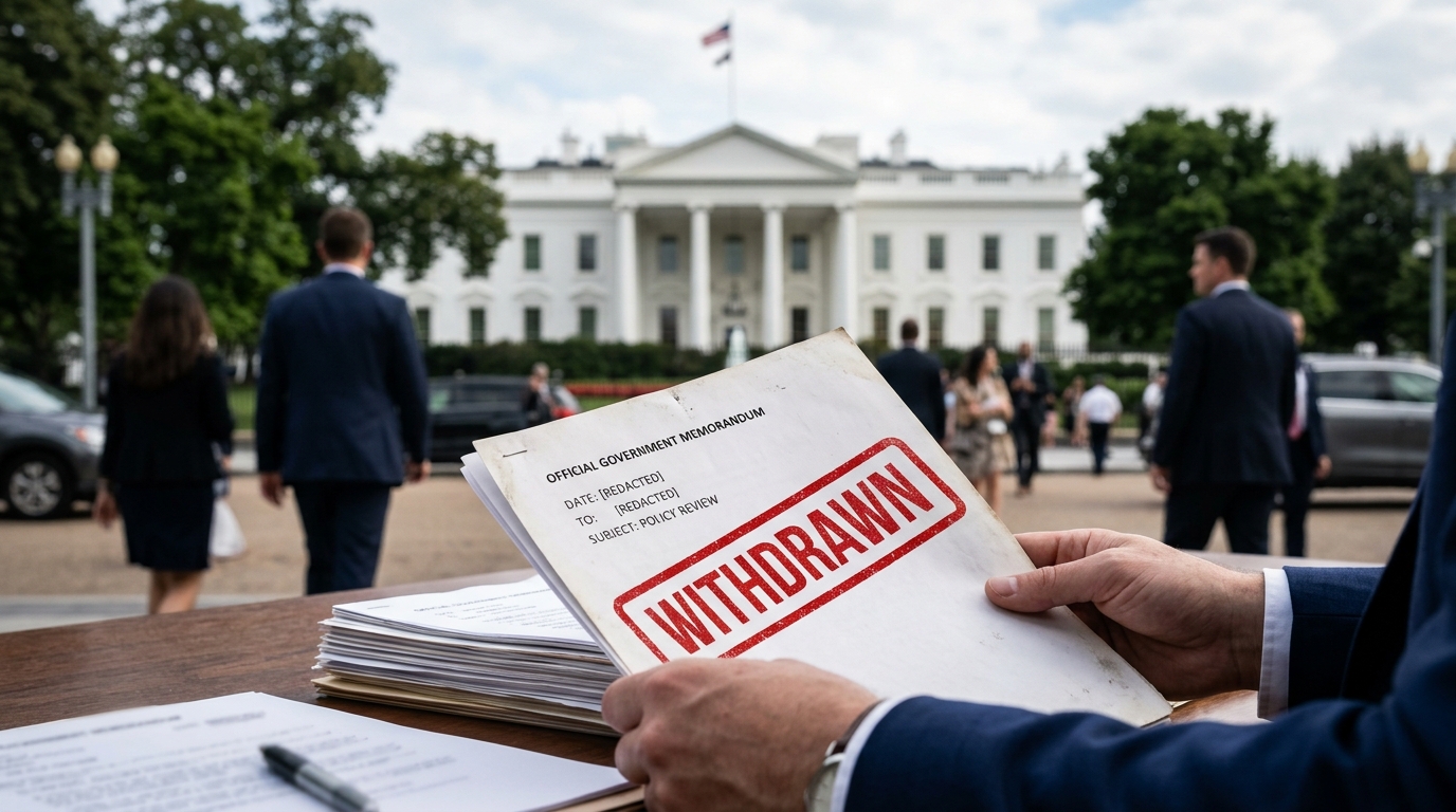 White House withdraws ICE director nominee amid Republican opposition