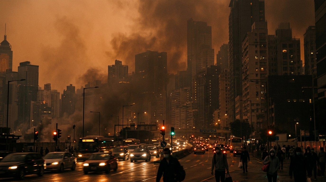 US cities choke under wildfire smoke as air quality warnings persist nationwide